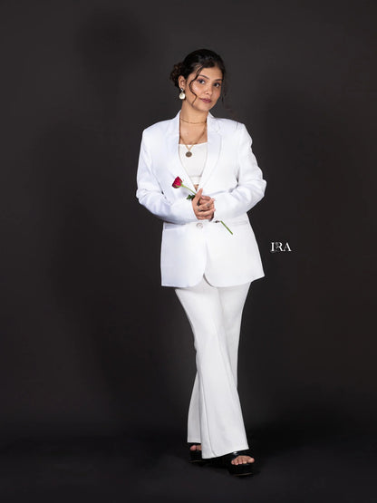 Classic White Blazer – Clean Elegant and Effortlessly Chic - Blazer