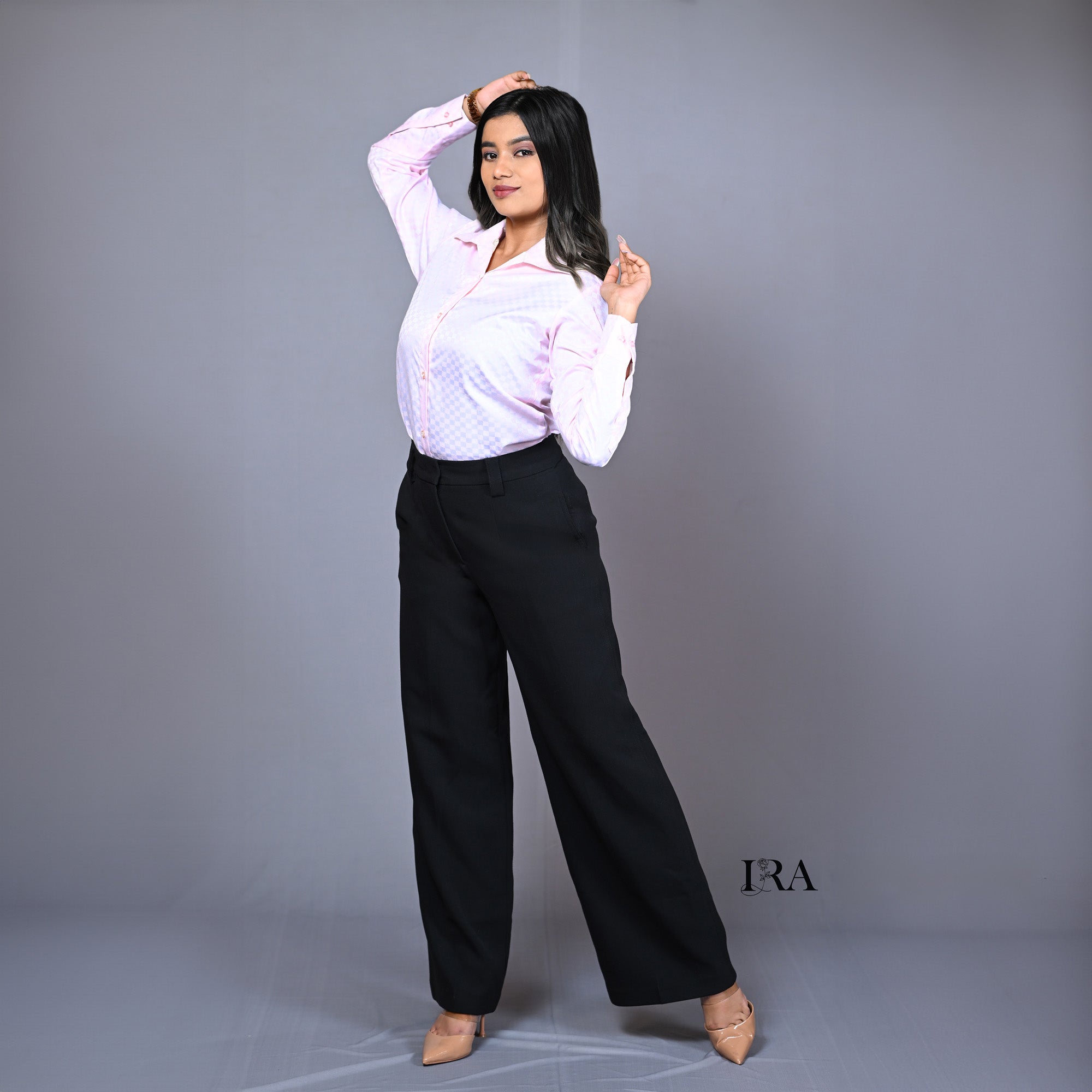 Pink Checkered Premium Shirt